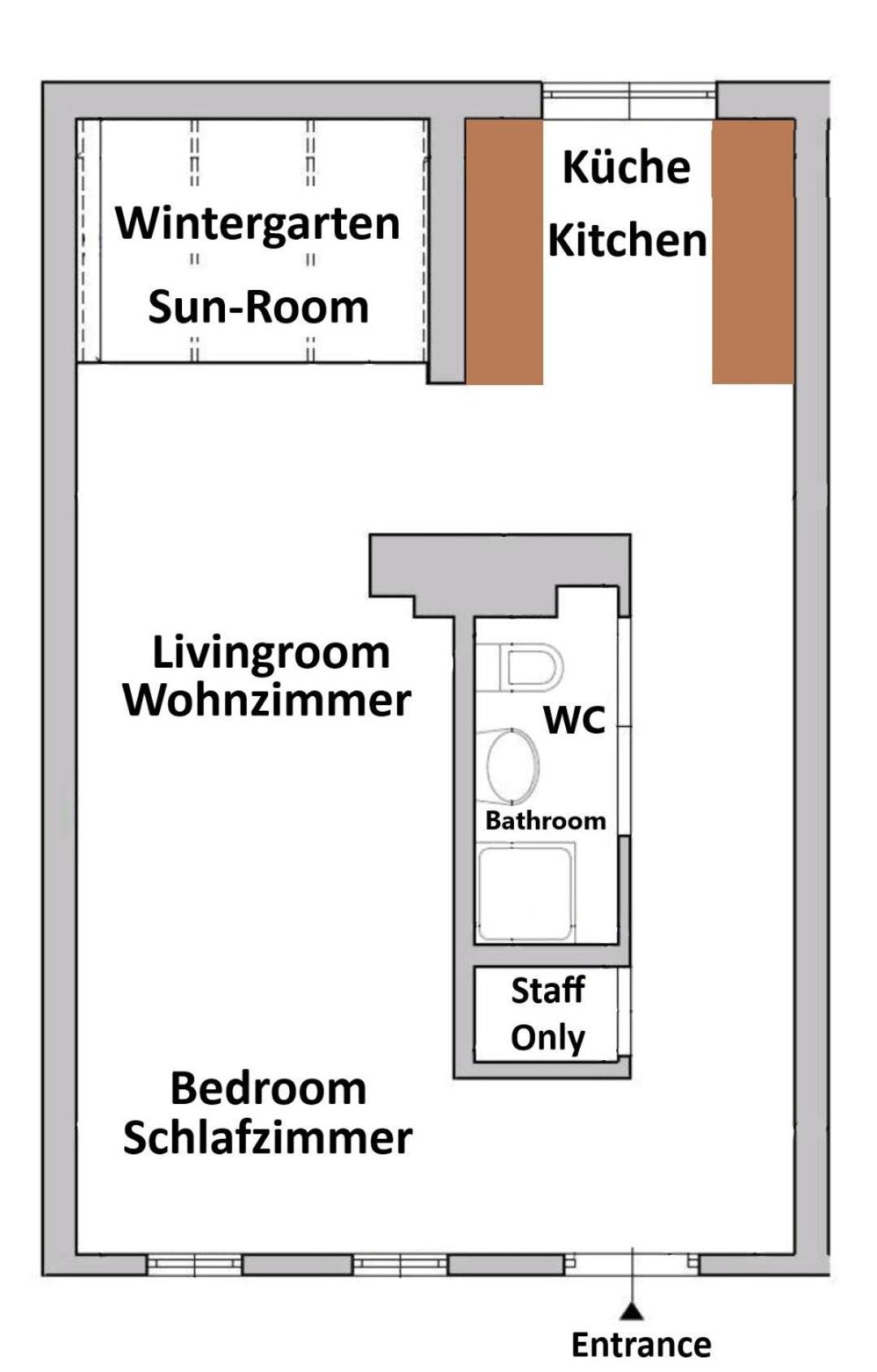 Schoenbrunn Gardens Vienna Apartment Extérieur photo