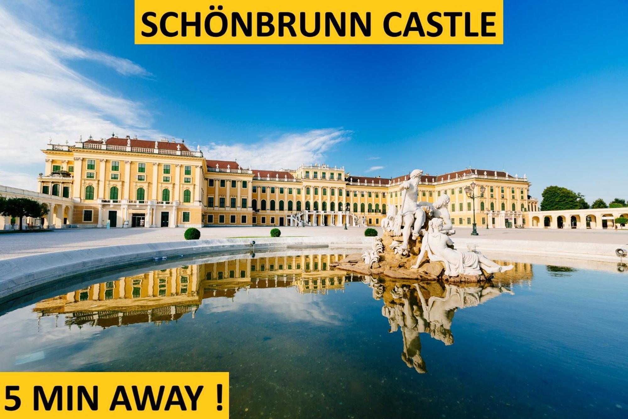 Schoenbrunn Gardens Vienna Apartment Extérieur photo